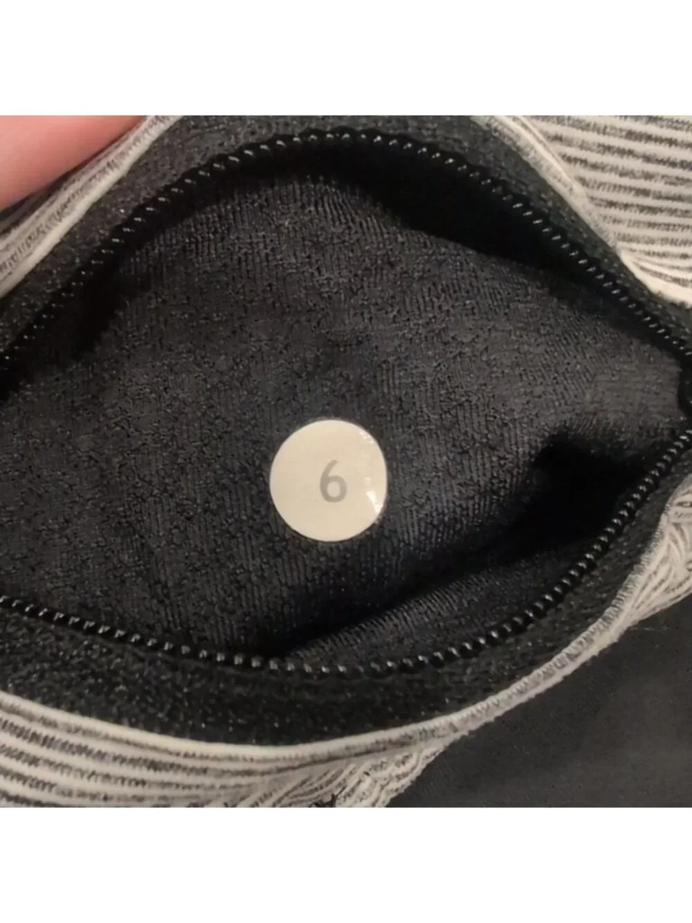 Lululemon Reflective Capri Dark Grey